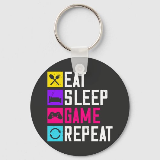 Porte-clés Répeat de Sleep Game (Recto)