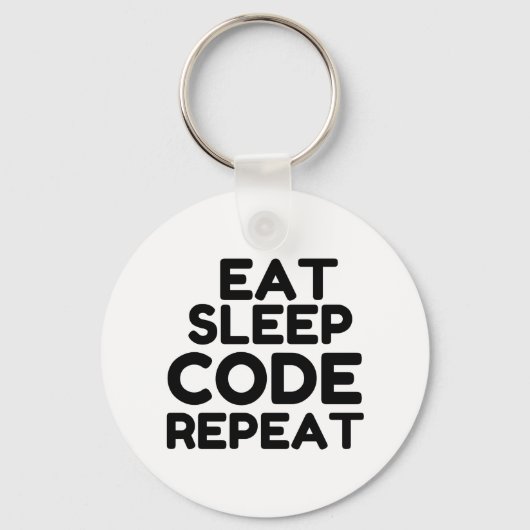 PORTE-CLÉS RÉPÉTER LE CODE DE SOMMEIL (Recto)