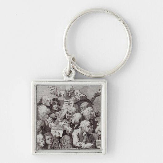 Porte-clés Répétition de l'oratorio de Judith, 1734 (Devant)