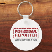 Porte-clés Reporter professionnel (Recto)
