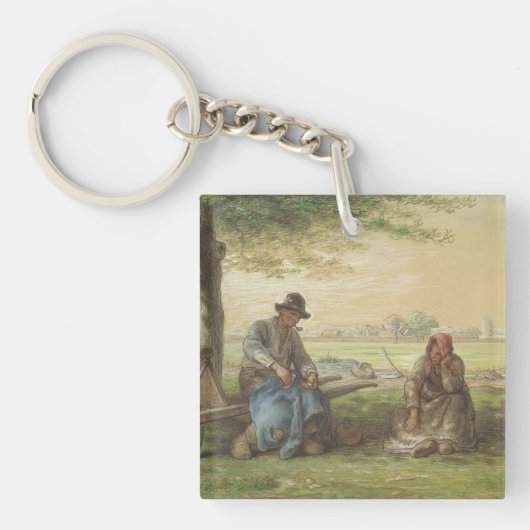 Porte-clés Repos de paysans (Devant)