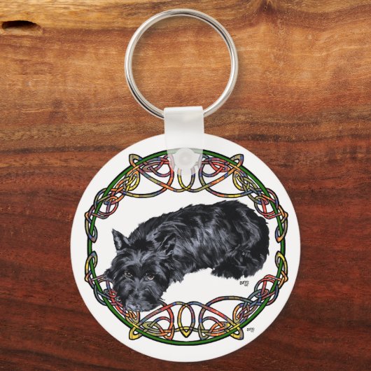 Porte-clés Repose Scottie Celtic (Recto)