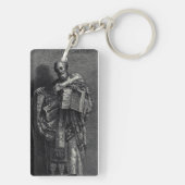 Porte-clés Représentation graphique de Saint Athanase d'Alexa (Dos)