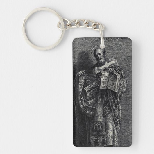 Porte-clés Représentation graphique de Saint Athanase d'Alexa (Devant)