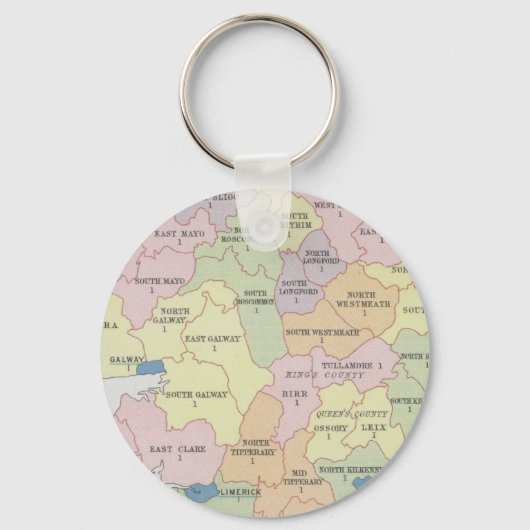 Porte-clés Représentation parlementaire | Irlande (Recto)