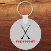 Porte-clés Représenter Clarinet (Recto)
