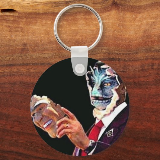 Porte-clés reptilien (Recto)