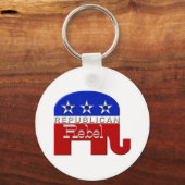 Porte-clés Républicain-éléphant (Recto)