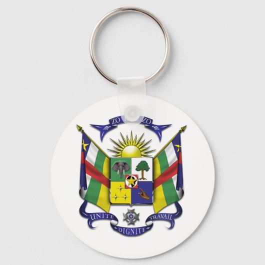 Porte-clés République centrafricaine CF (Recto)