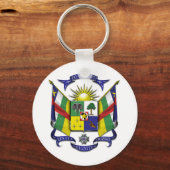 Porte-clés République centrafricaine CF (Recto)
