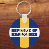 PORTE-CLÉS RÉPUBLIQUE DE BARBADOS (Recto)