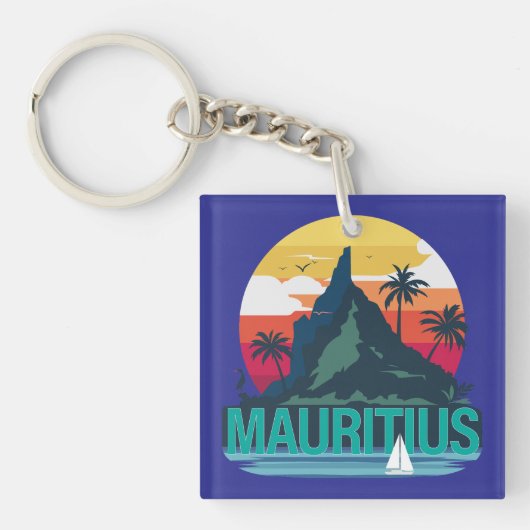 Porte-clés République de Maurice (Devant)