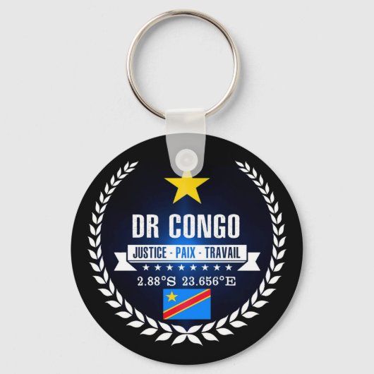 Porte-clés République démocratique du Congo (Recto)