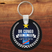 Porte-clés République démocratique du Congo (Recto)