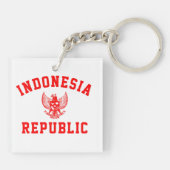 Porte-clés République d'Indonésie (Dos)