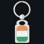 Porte-clés République d'Irlande Porte - clé de métal<br><div class="desc">irlande, irlande, eire, drapeau, république, de, europe, voyage, pays, fierté, souvenir</div>