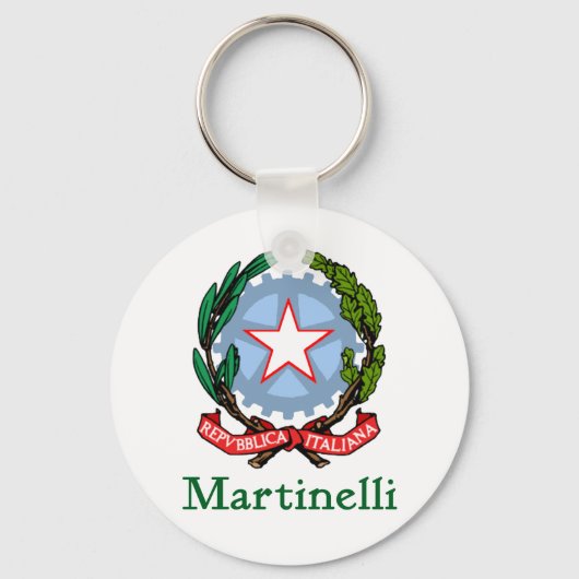 Porte-clés République d'Italie de Martinelli (Recto)