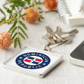 Porte-clés République dominicaine (Côté)