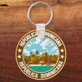Porte-clés République dominicaine (Verso)