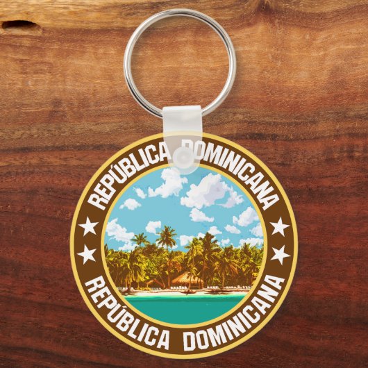 Porte-clés République dominicaine (Recto)