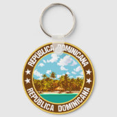 Porte-clés République dominicaine (Verso)