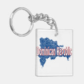 Porte-clés République dominicaine (Devant gauche)