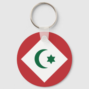 Porte-clés République du Rif, drapeau du Maroc