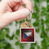 Porte-clés République tchèque (main)