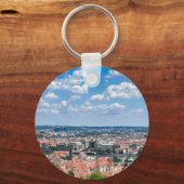 Porte-clés République tchèque. Prague. Vue époustouflante Coq (Recto)