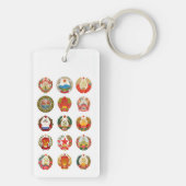 Porte-clés Républiques de l'Union soviétique (Dos)