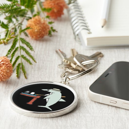 Porte-clés Requin de piscine (Côté)