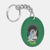 Porte-clés Requin de piscine de huit boules (Devant gauche)