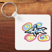 Porte-clés Requin été (Recto)