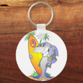 Porte-clés Requin surf (Recto)