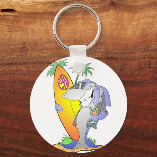Porte-clés Requin surf (Recto)