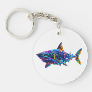 Porte-clés Requin - Un Art Lumineux