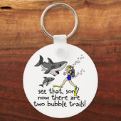 Porte-clés Requins curieux (Recto)