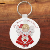 Porte-clés Réseau canadien des anges (Recto)