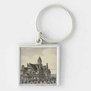 Porte-clés Résidence de John D Knox, Topeka, Kansas