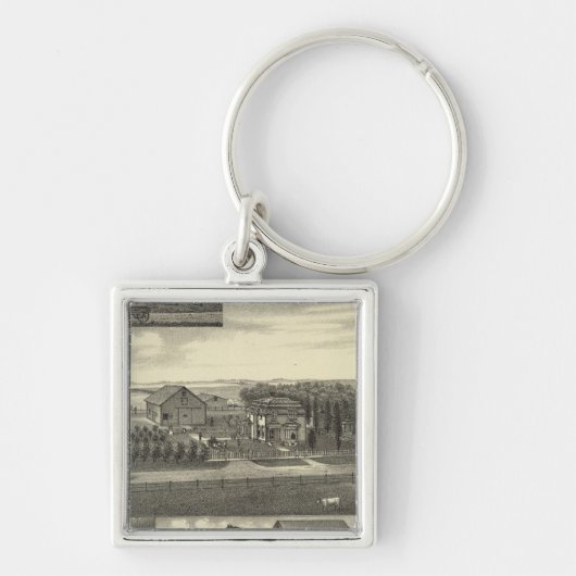 Porte-clés Résidence de Schulz, Nebraska (Devant)