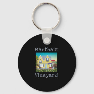 Porte-clés Résidence d'été de Martha's Vineyard au bord de la