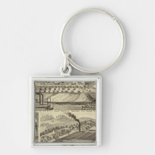 Porte-clés Résidence et scierie de Susan Harpold