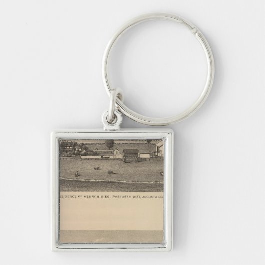 Porte-clés Résidences Brown, comté d'Augusta (Devant)