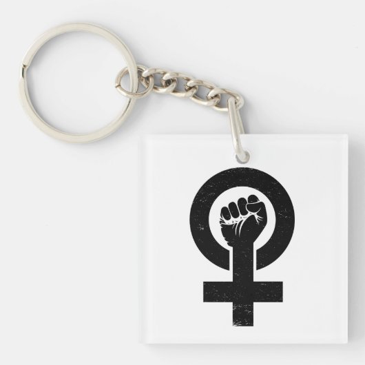 Porte-clés Résistance féministe (Devant)