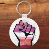 Porte-clés Résistance lesbienne (Recto)