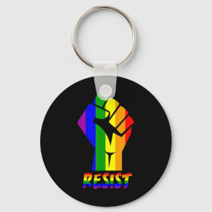 Porte-clés Résiste Lgbt Pride Amour T Chemise Gay Lesbian Coo