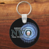 Porte-clés Résister à la NWO (Recto)