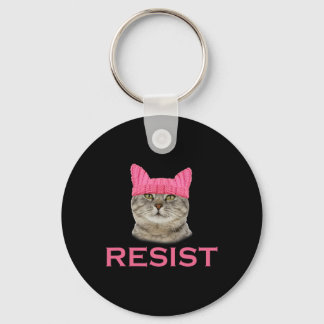 Porte-clés Résister à la protestation persistant Mars Casquet
