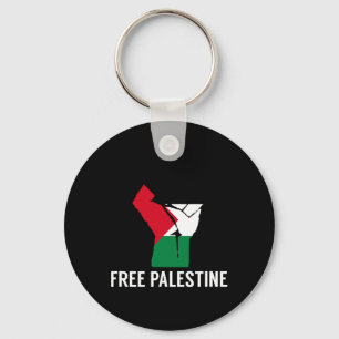 Porte-clés Résister au drapeau palestinien - Libérez la Pales