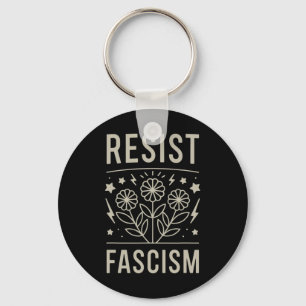 Porte-clés Résister au fascisme Protester contre Trump Anti T